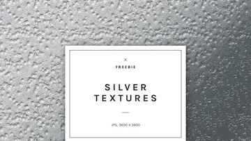 Sparkly Silver Foil Textures