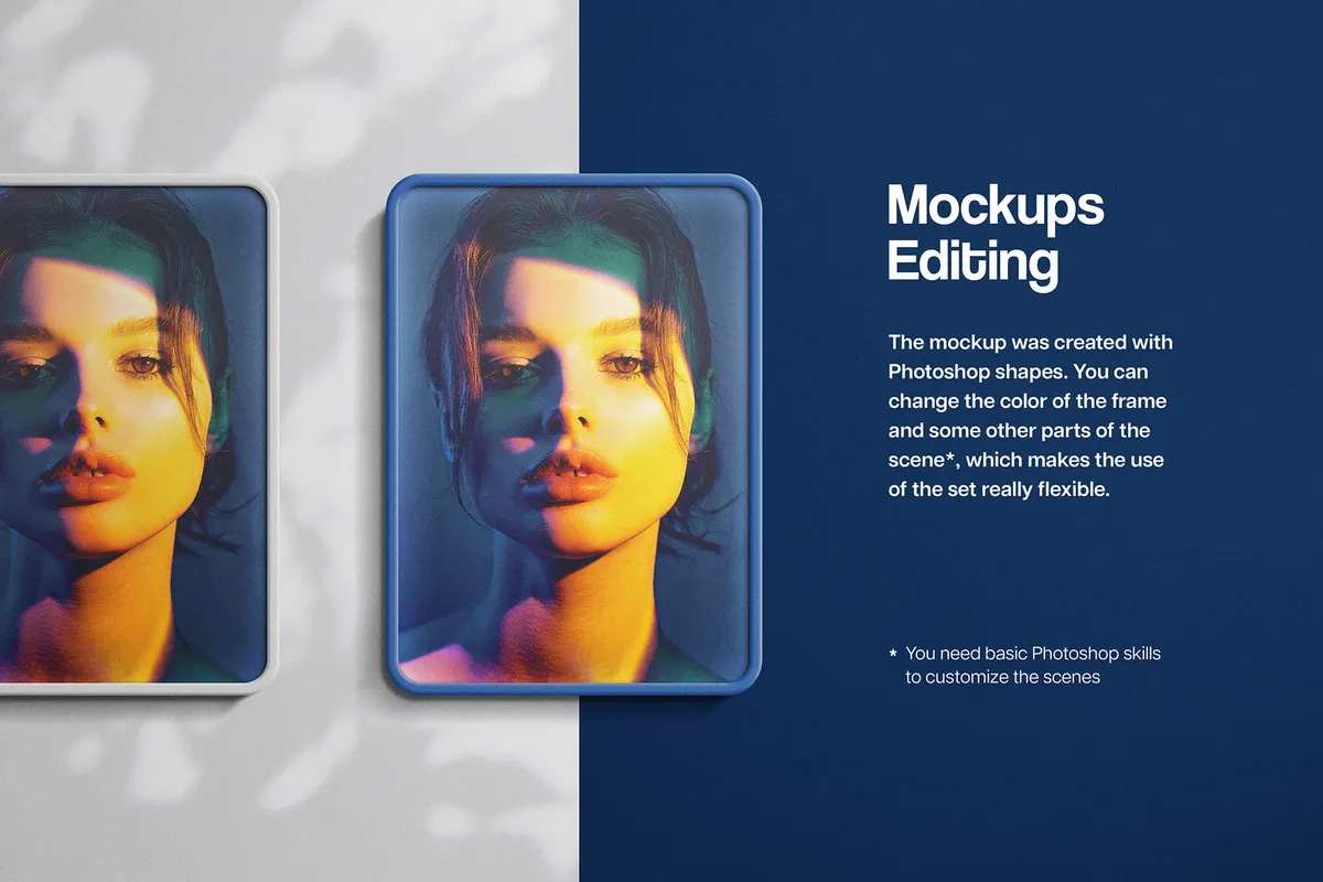 Lightbox Poster Mockup Set