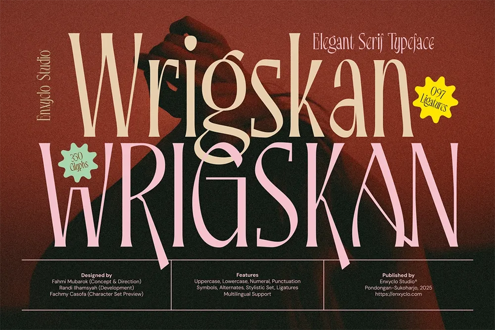 Wrigskan - Elegant Luxury Serif Typeface