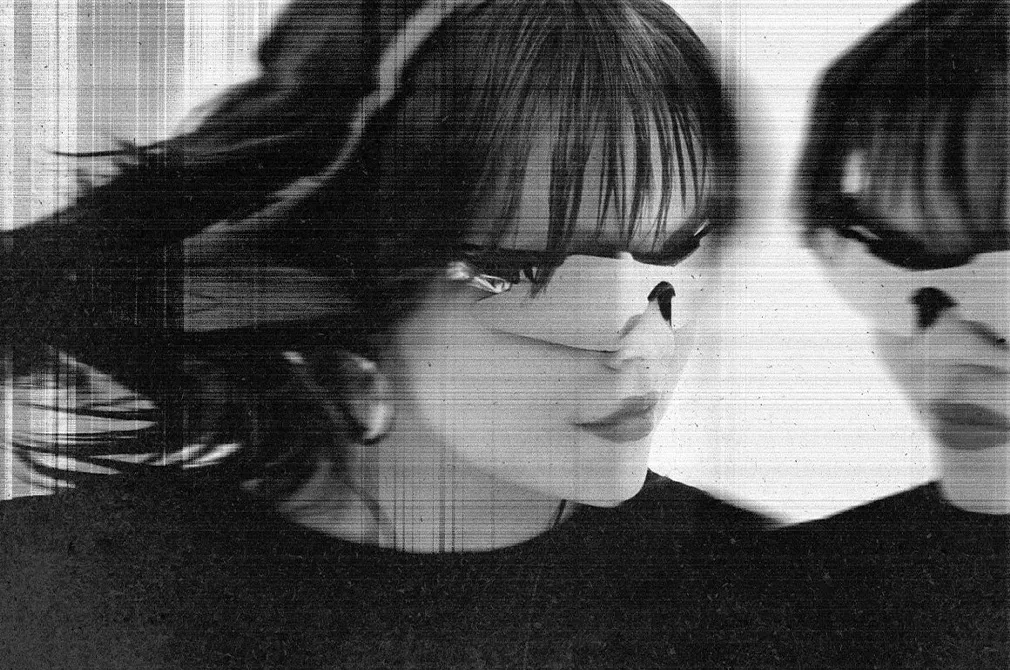 Distorted Printer Photo Effect