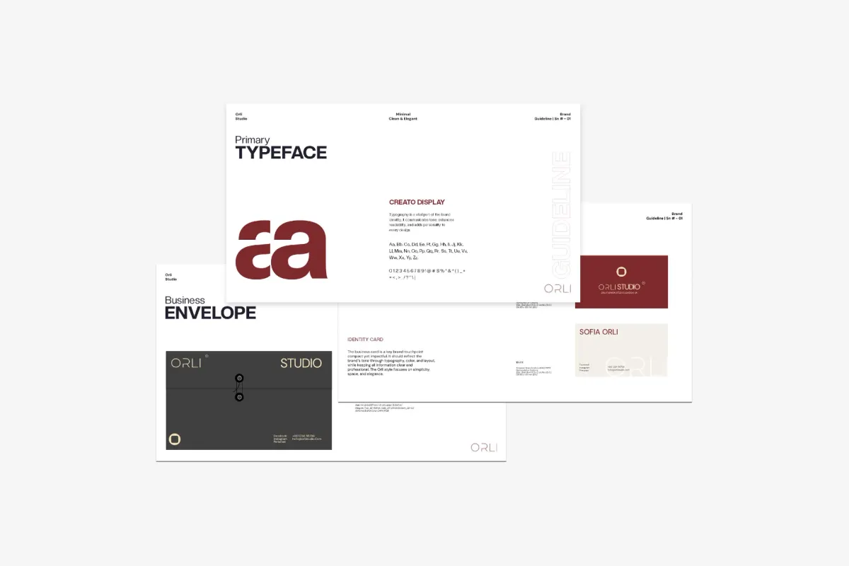 ORLI | Brand Guideline Template