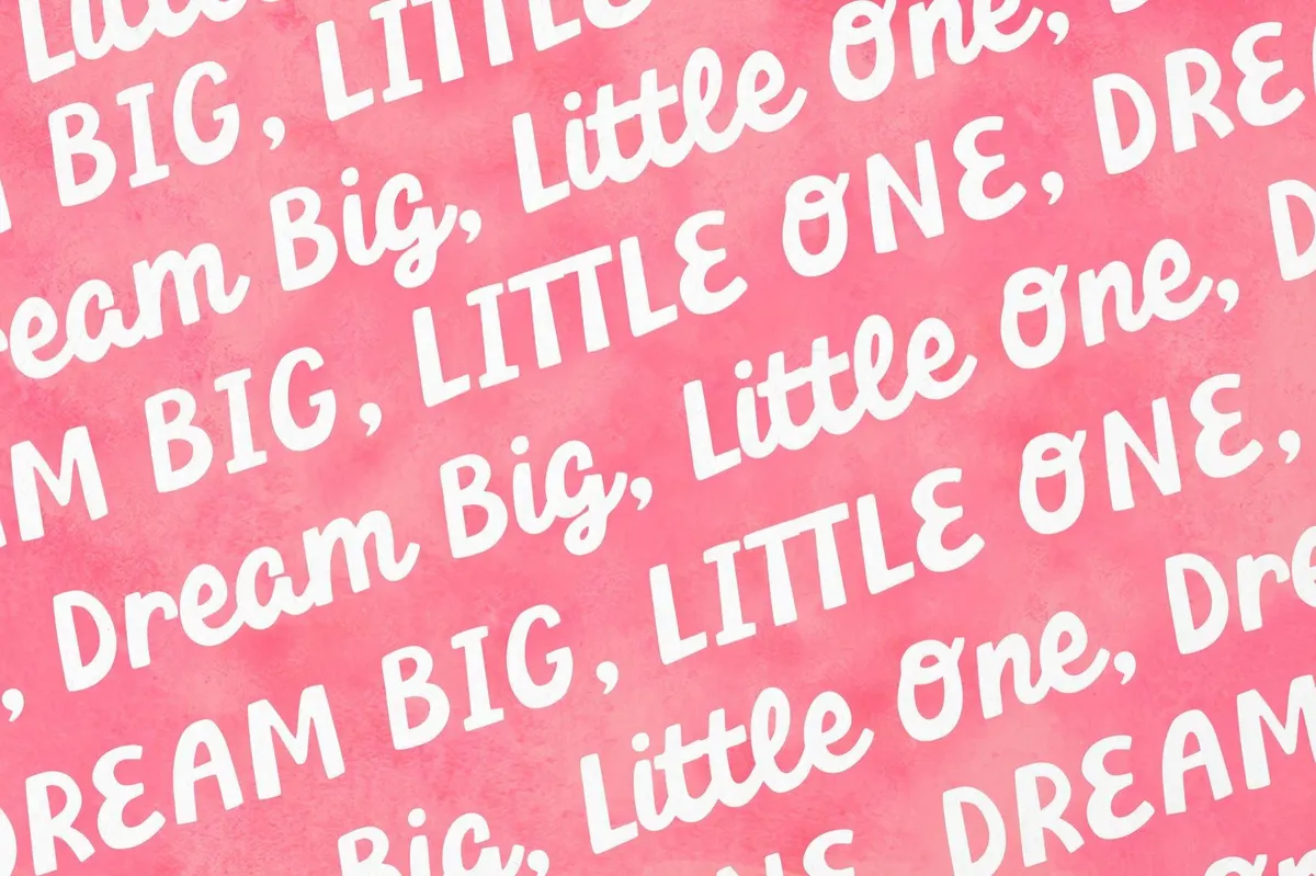Pinky Blush — Cute Bold Script