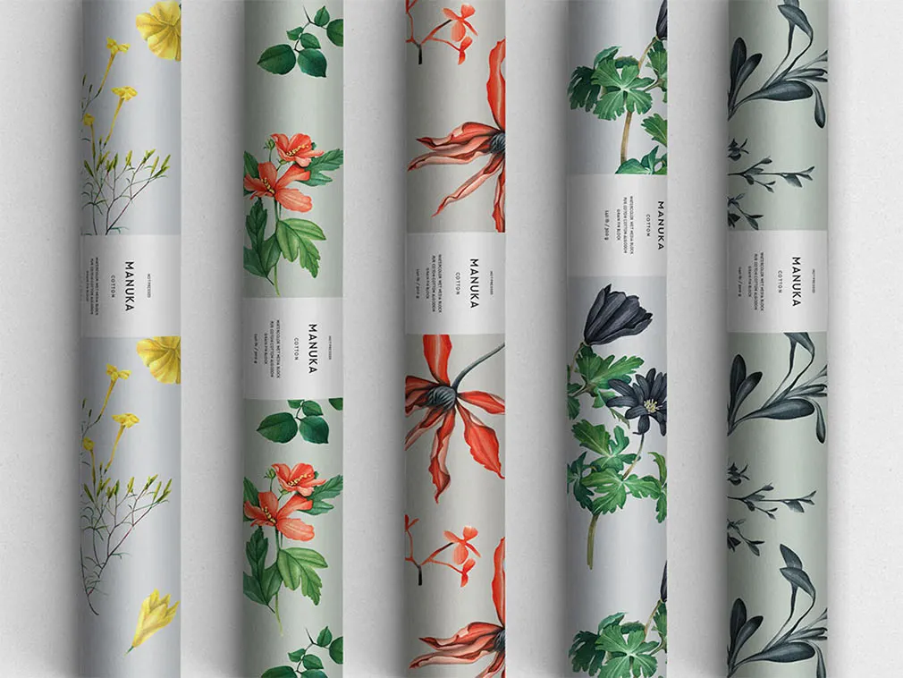 Botanical Garden Watercolor Set
