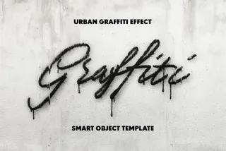 Graffiti Text & Logo Effect
