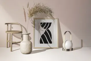 Boho Interior Frame Mockup