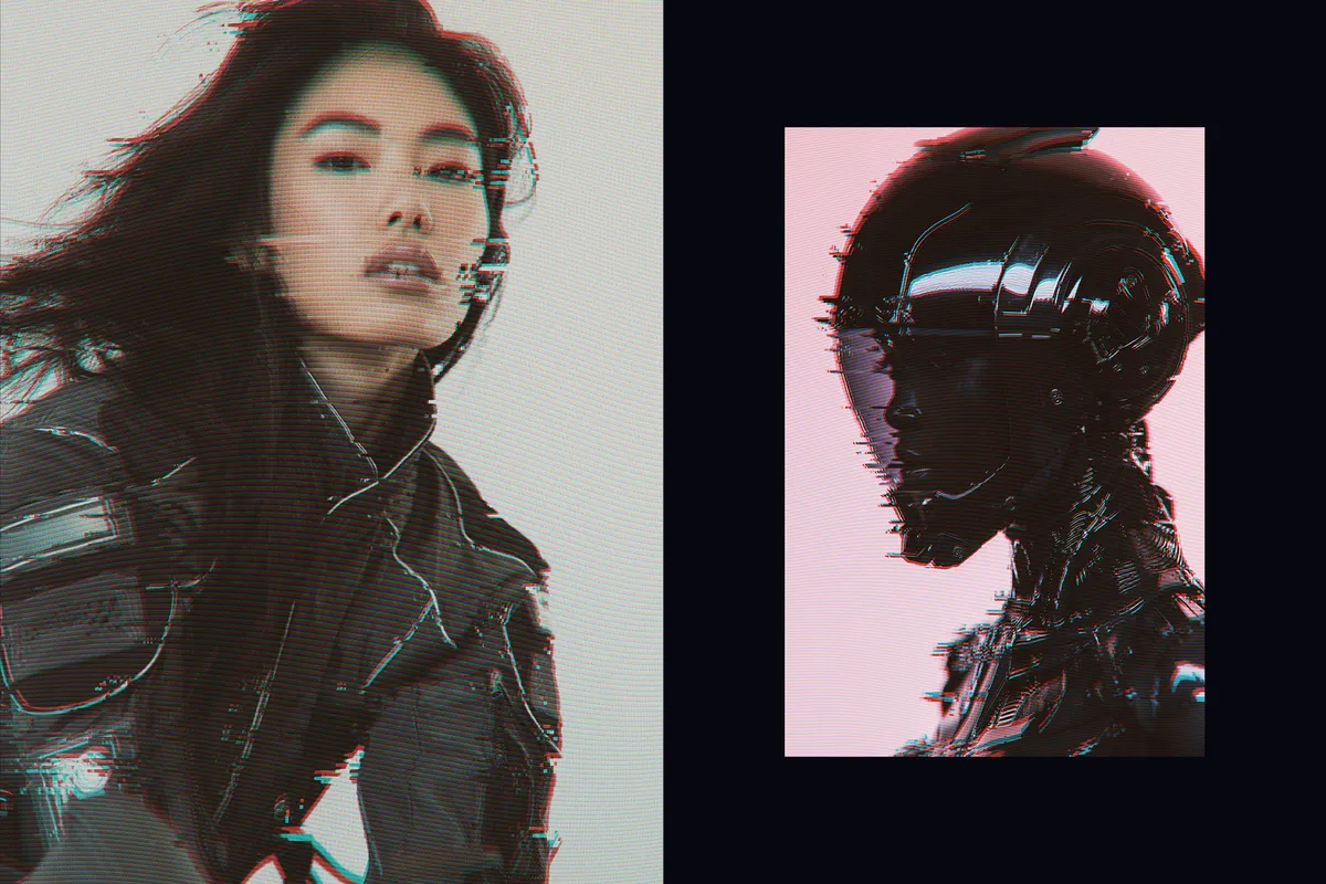 Glitching Photo Effect