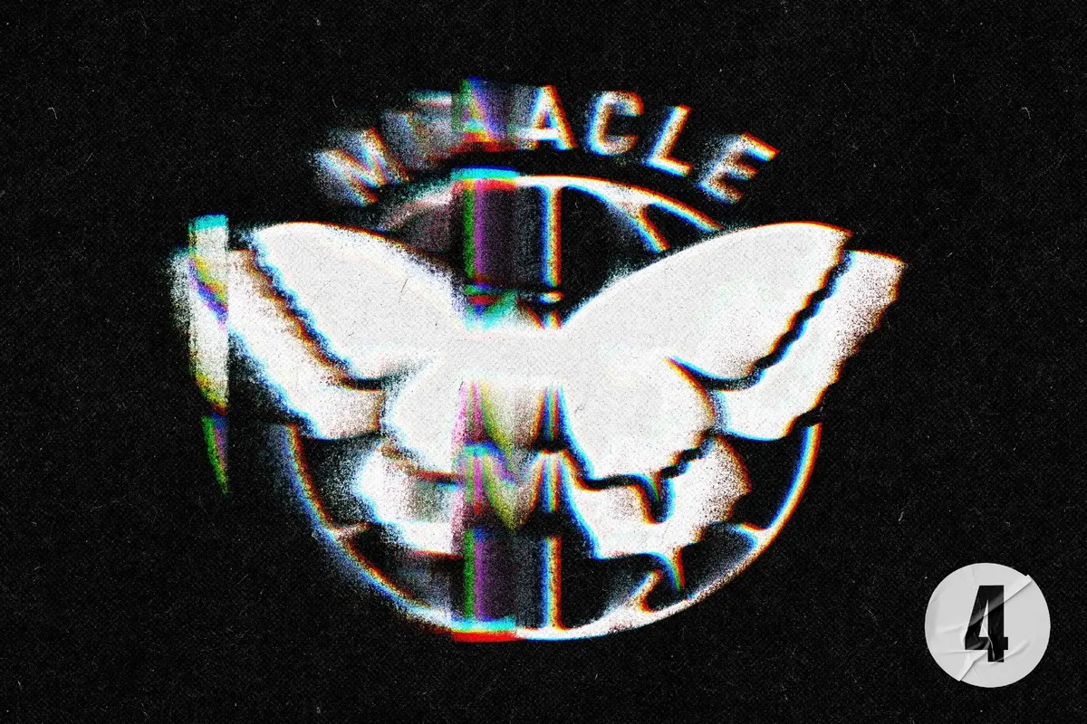 Glitch Distort Text & Logo Effect