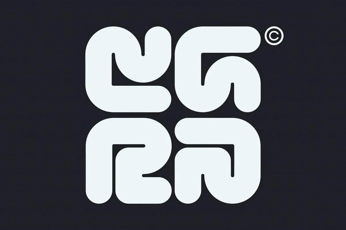 Kiloy — Rounded Techno Font