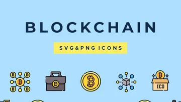Blockchain Vector Icons