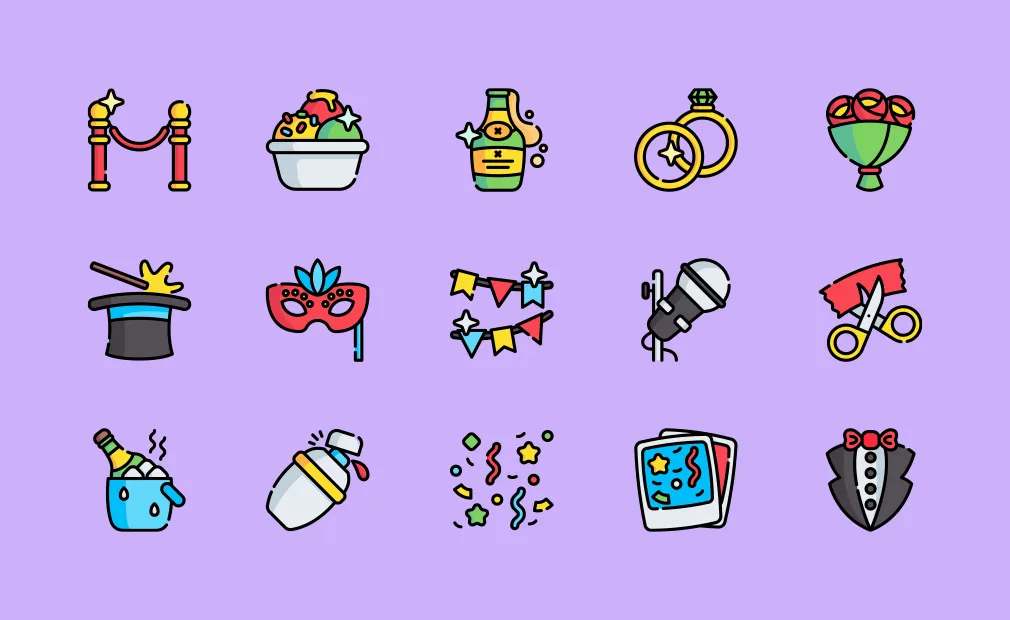 Event Vector Icons