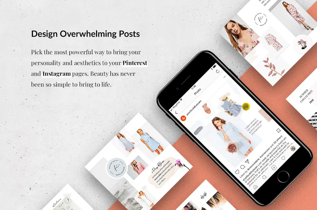Feminine Social Media Templates