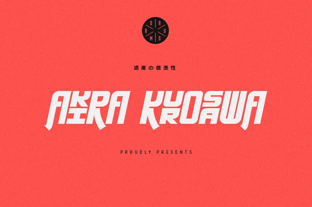 TOKIO NOIR Display Font
