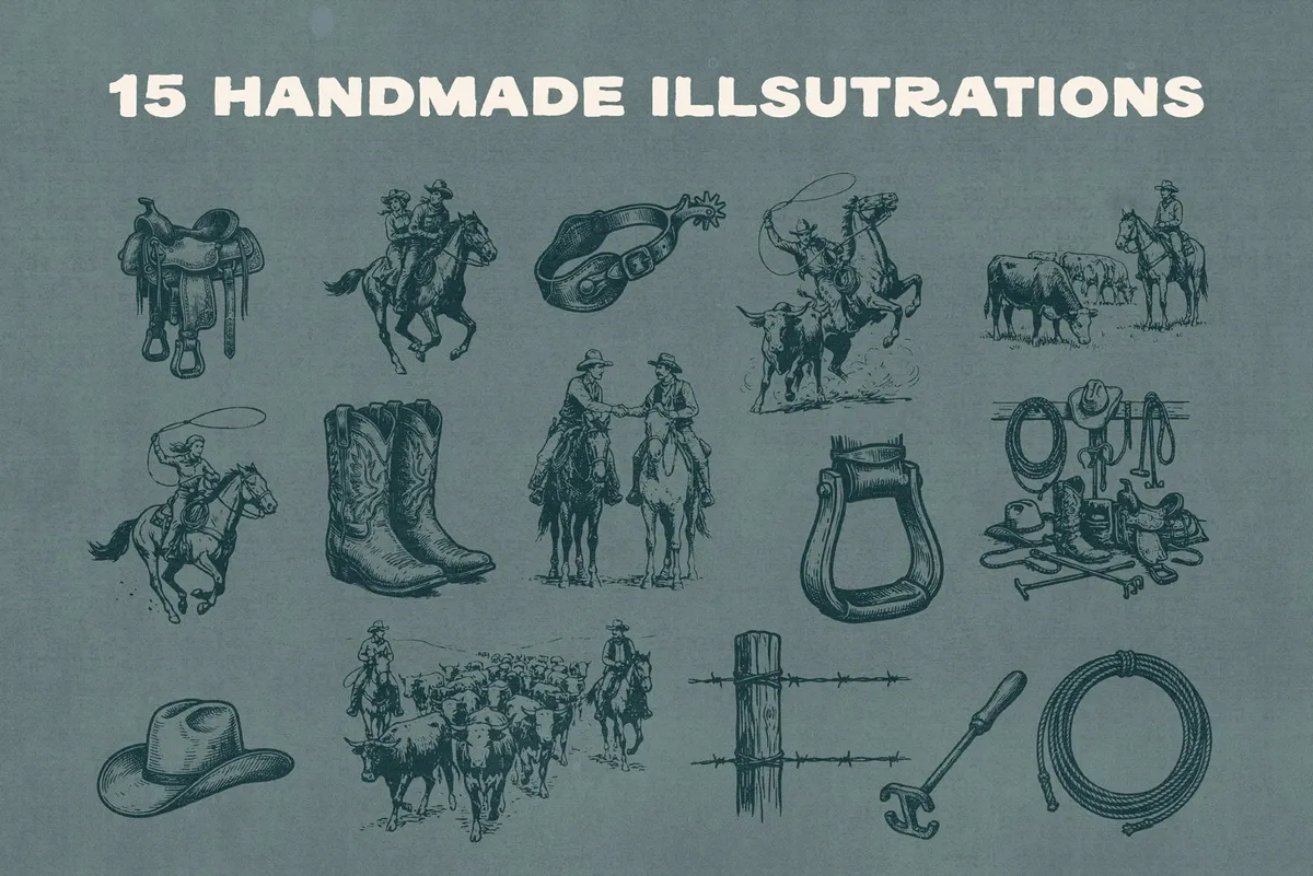 REDLODGE FONT DUO + Extra