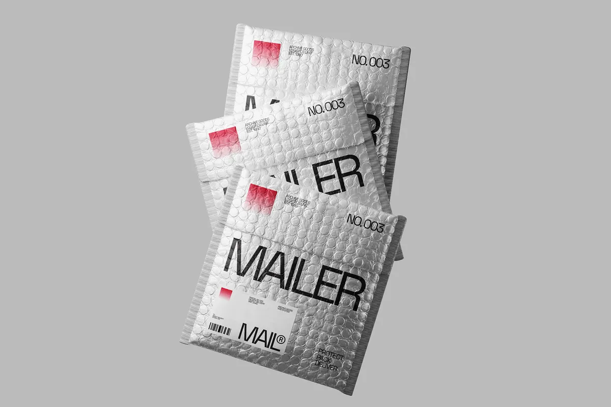 Bubble Mailer Mockup