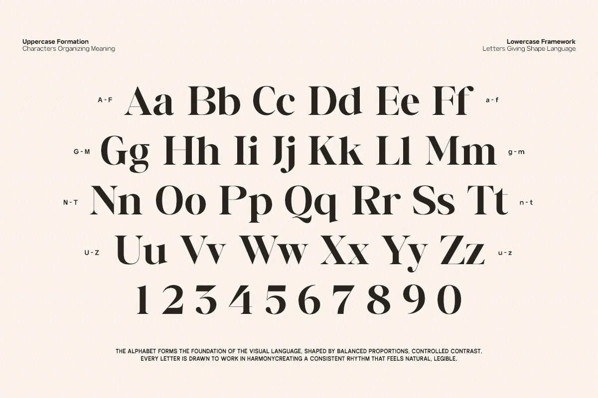GC Backside Valley Elegant Modern Font
