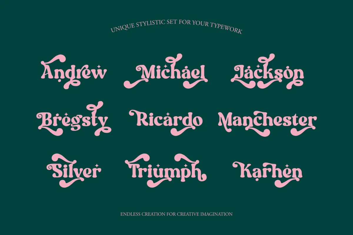 Aekabih Muskey - Whimsical Vintage Serif Font