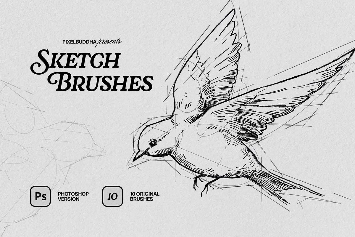 Sketch Photoshop Brushes