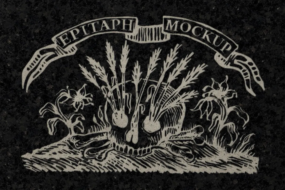 Epitaph Logo Mockup