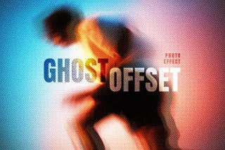 Ghost Offset Photo Effect
