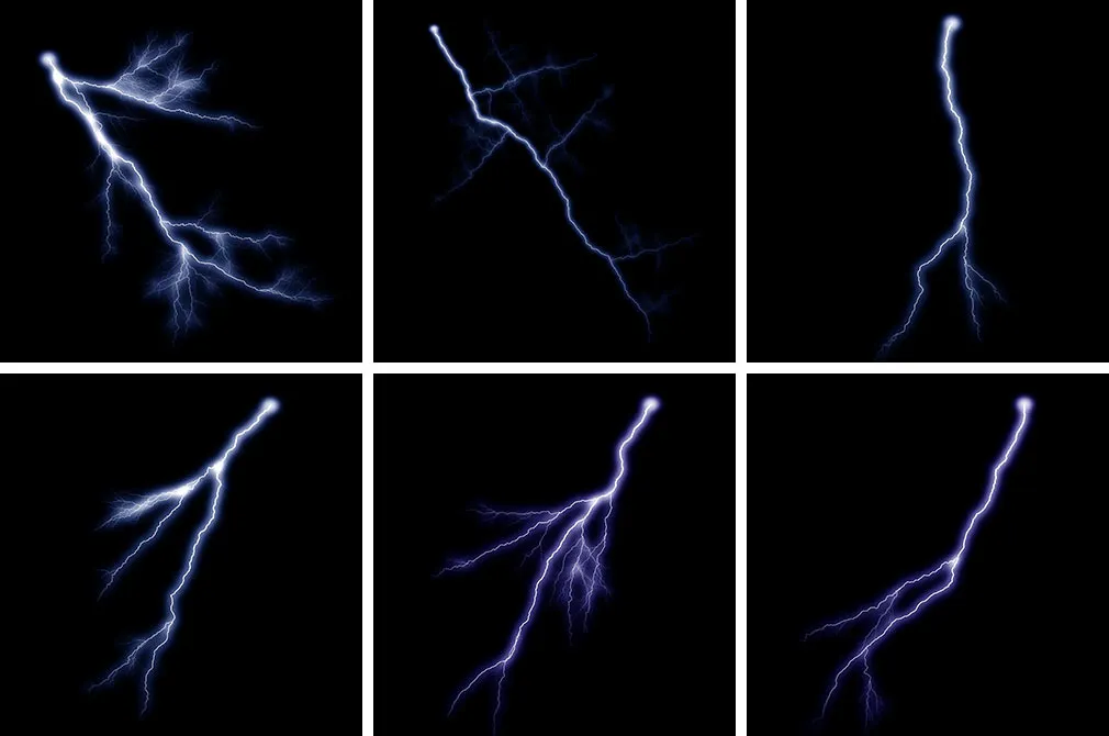 Magnificent Lightning Overlays