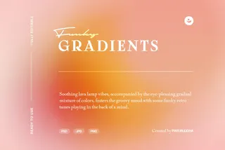 Blurred Gradient Textures