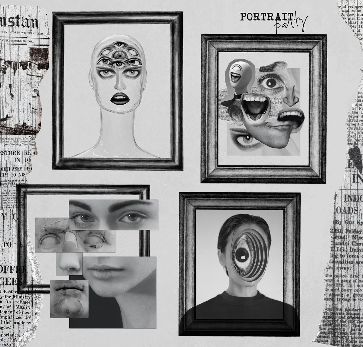 Emotions: Collage & Illustrations