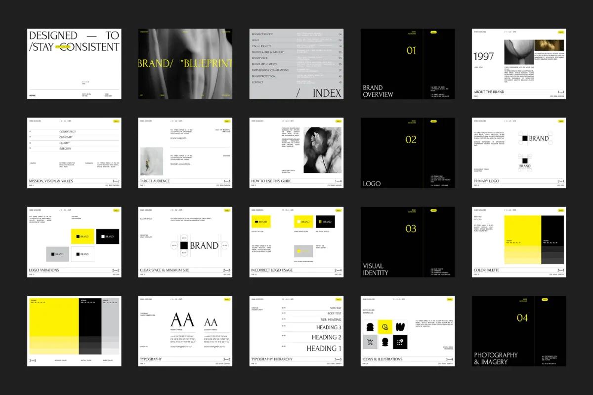 Luura - Brand Guidelines Canva & Affinity Template
