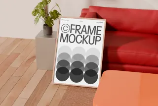A3 Poster Frame Mockup