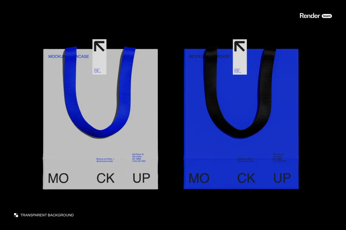 Paper Bag Mockup