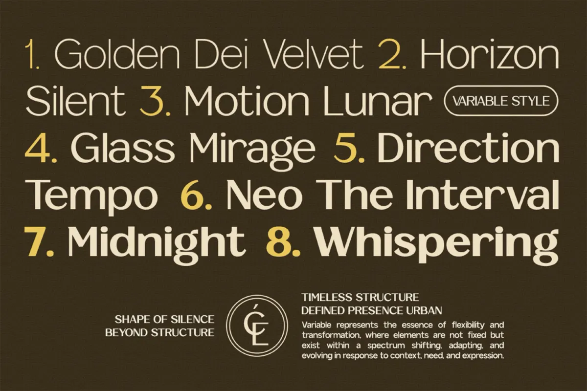 GC Cultivo - Modern Elegant Sans Font
