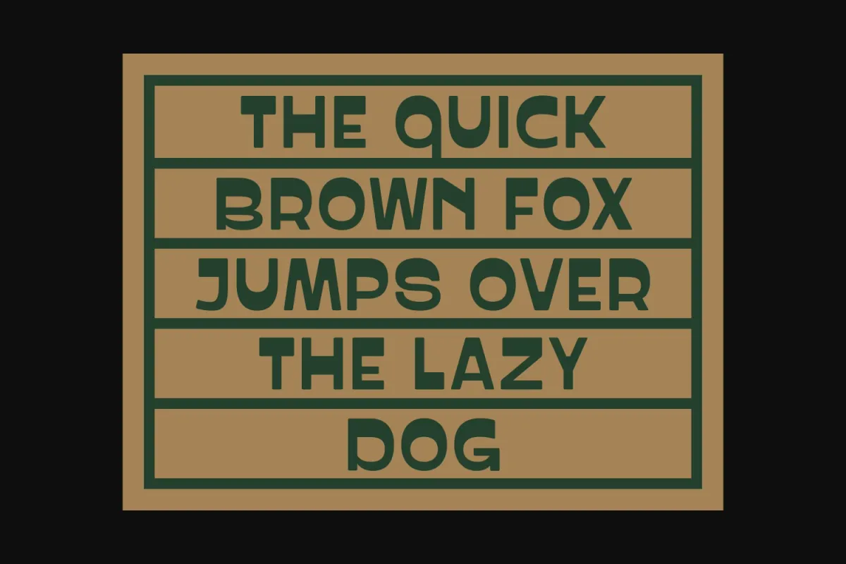 PRAK Trotoer - Vintage Display Font