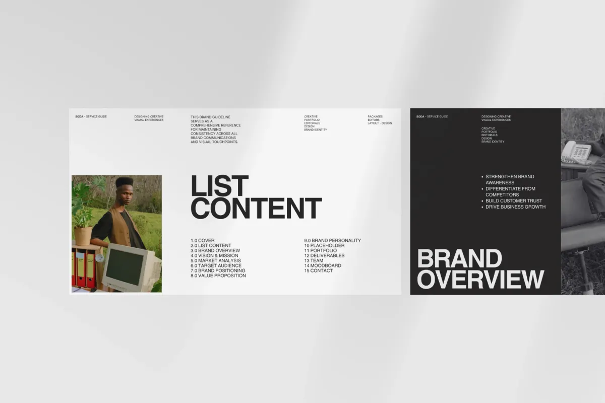 Soba - Brand Strategy Presentation Template Pack