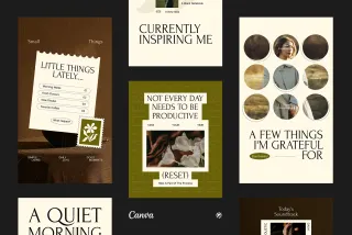 Aesthetic Instagram Pack - CANVA Template