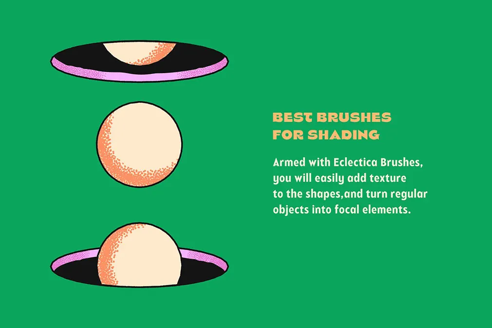 Retro Stippling Photoshop Brushes