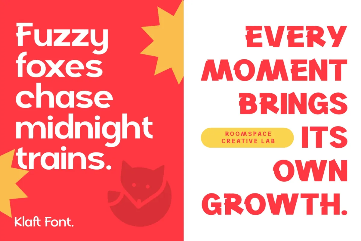 Klaft – Modern Geometric Bold Sans Font