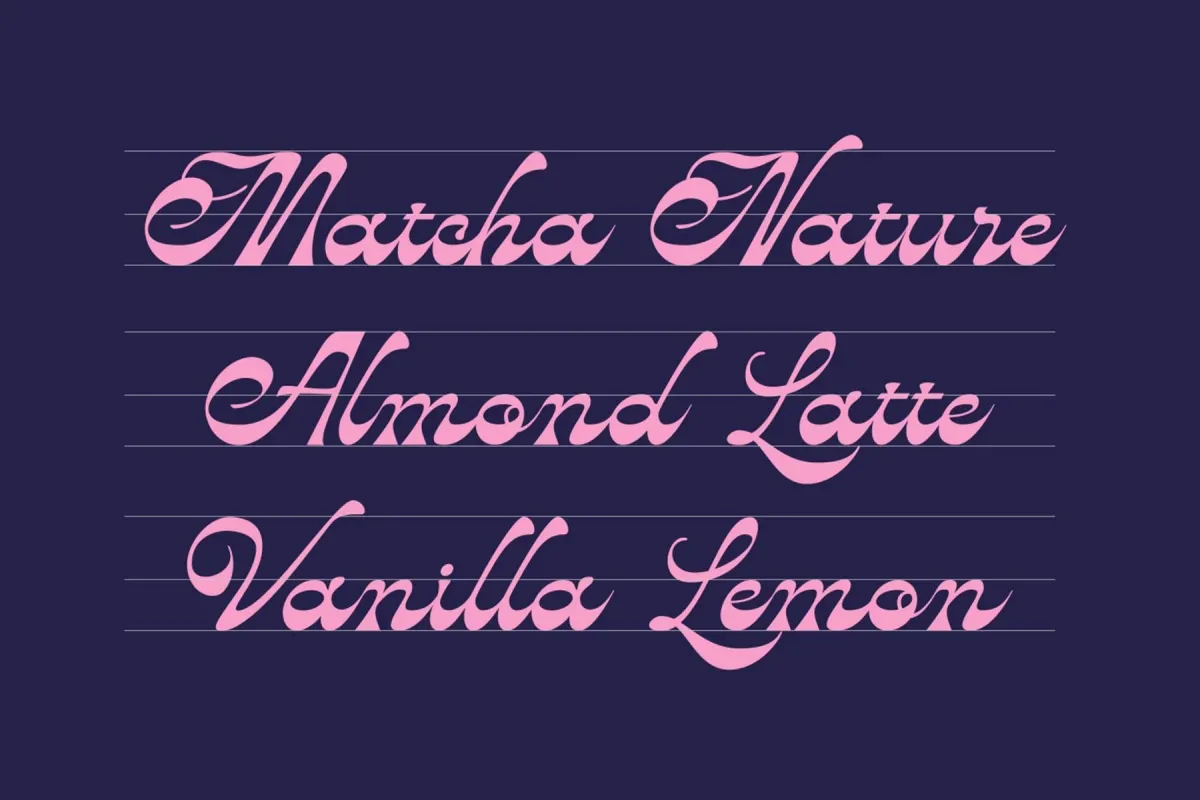 Abiglia - Chunky Handwritten Script Font