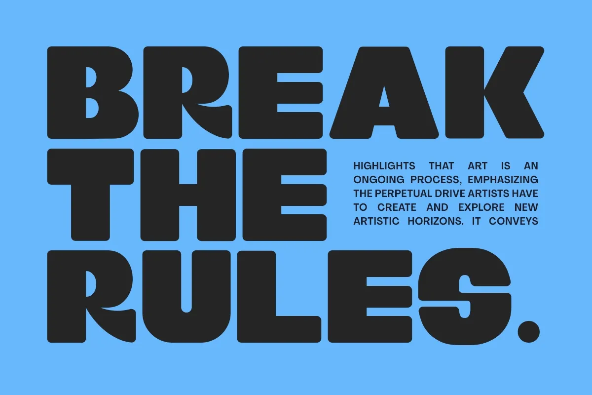 Sardin - Bold Rounded Sans Serif Font