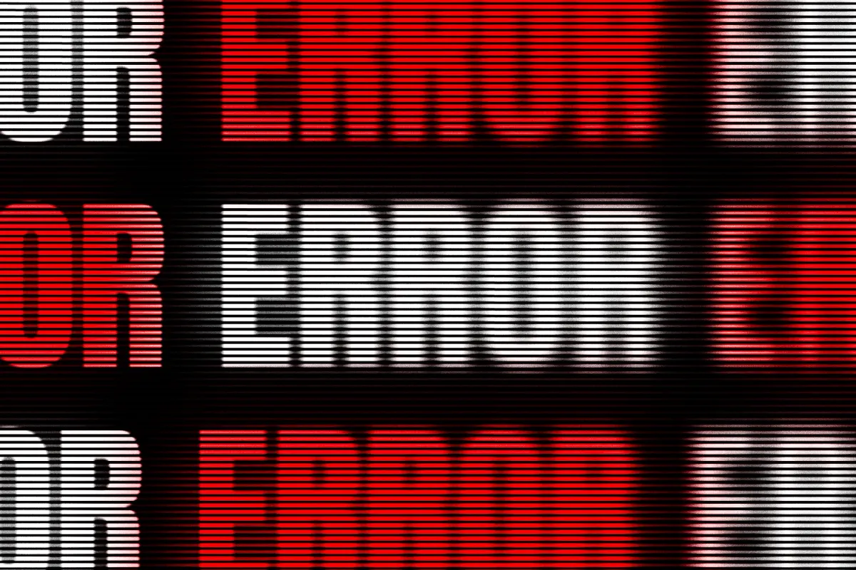 Line Screen Text Effect