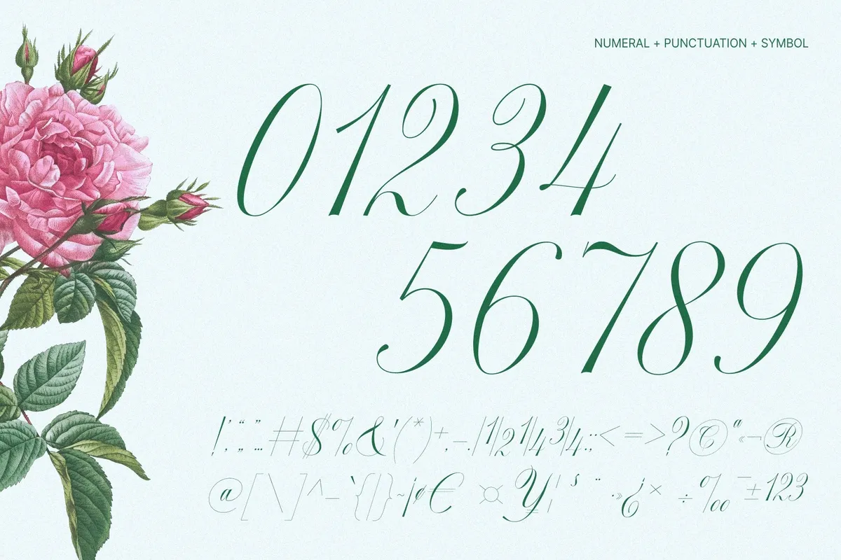 GEFUHATPIN — Elegant Calligraphy Font