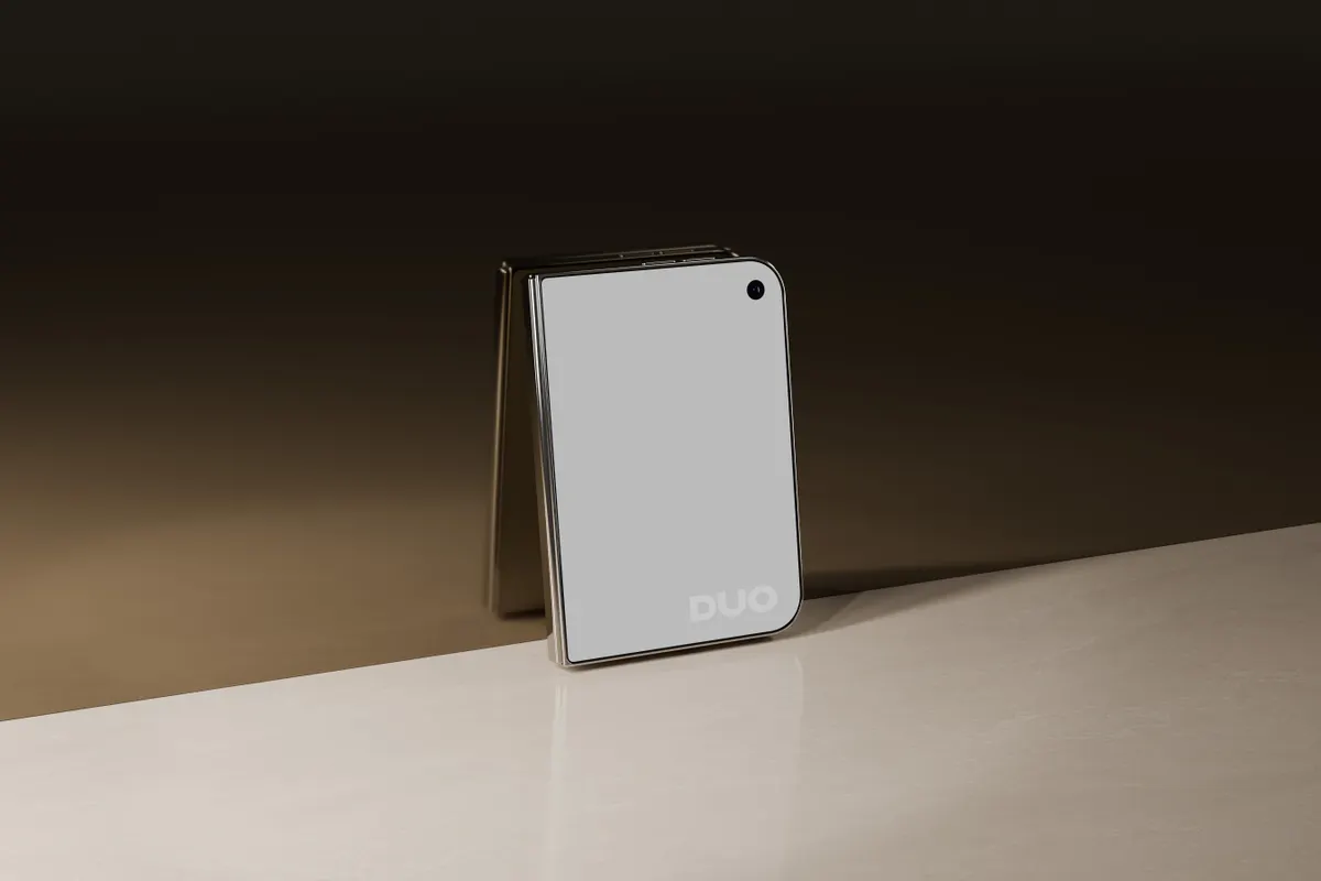 Folded iPhone Duo Mockups