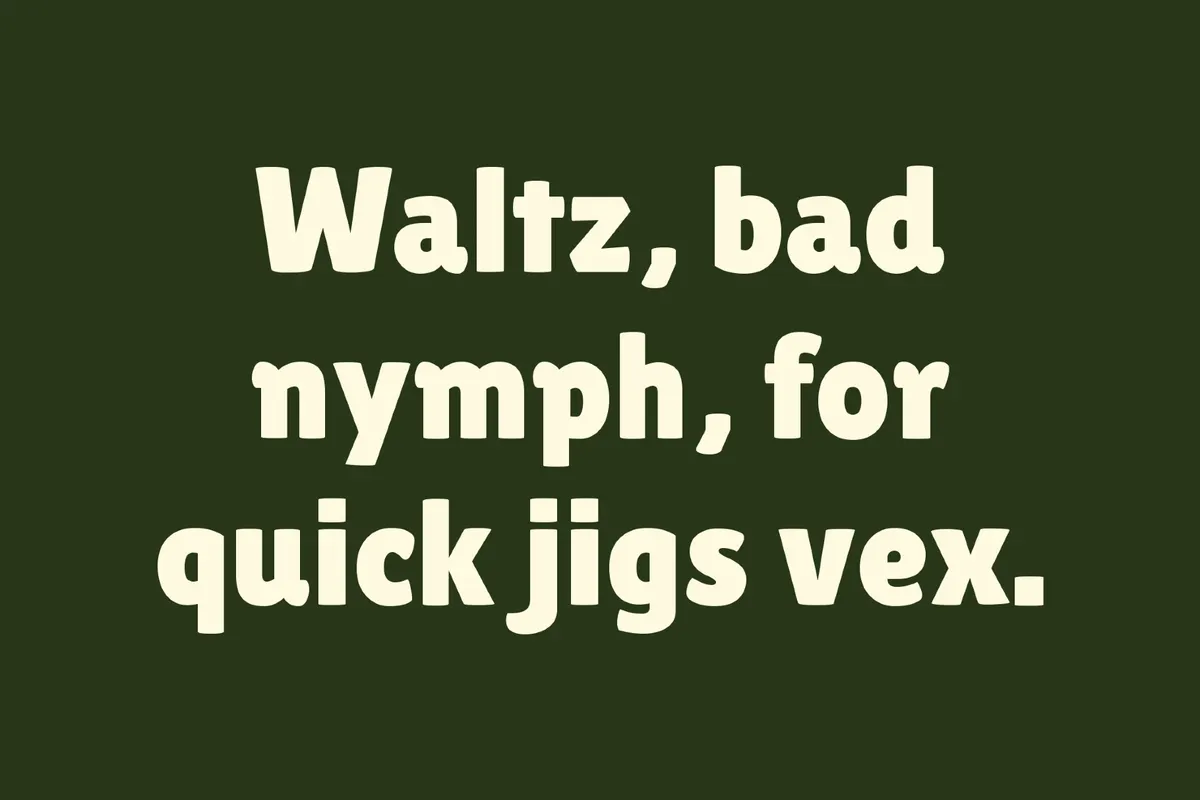 Lilita One Sign Font