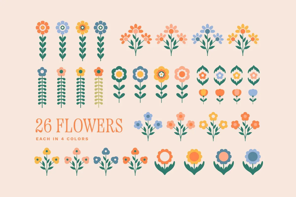 Blossom: Patterns, Shapes & Frames