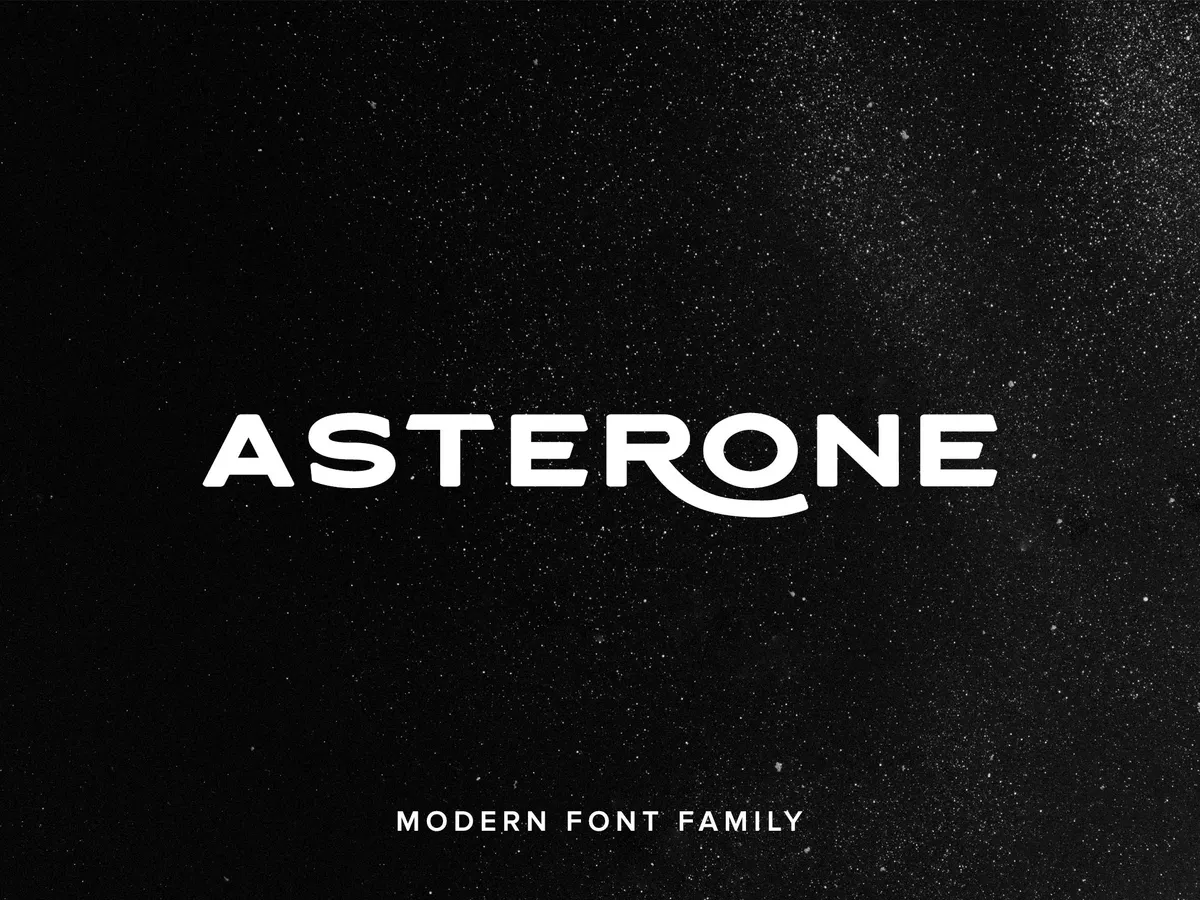 Asterone Font Family