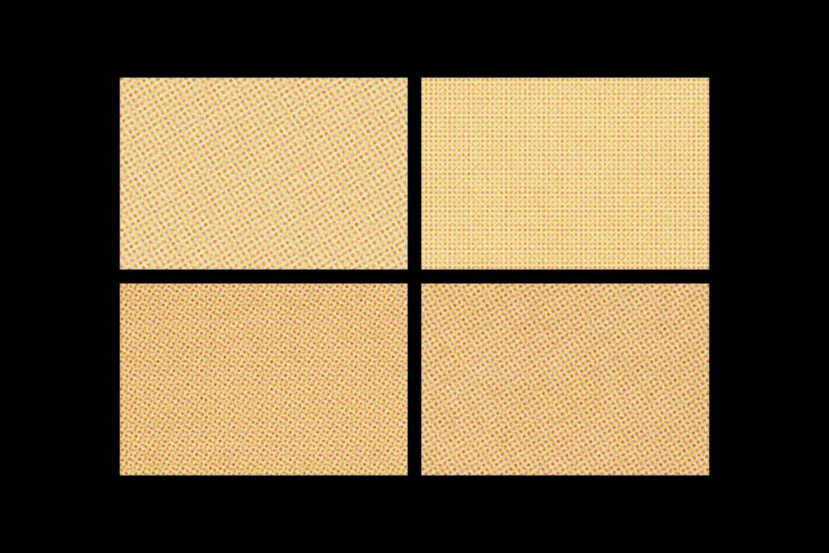 Vintage Halftone Textures Pack