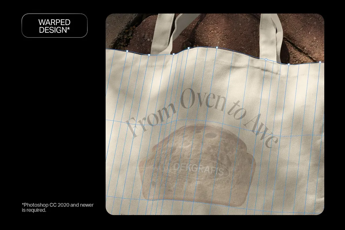 Cotton Tote Bag Mockup