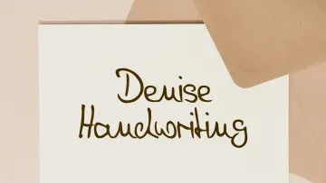 Denise Handwriting Font