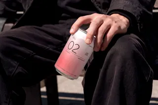 Aluminum Can in Hand Mockup