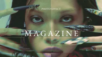 Fashion Magazine Photo Effect