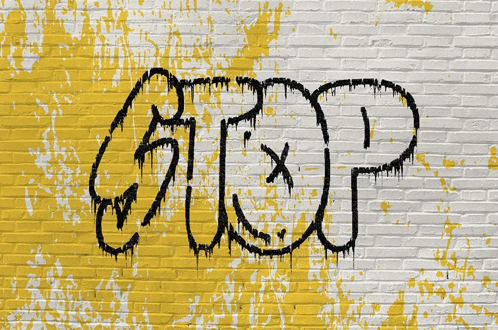 Leaking Graffiti Text Effect