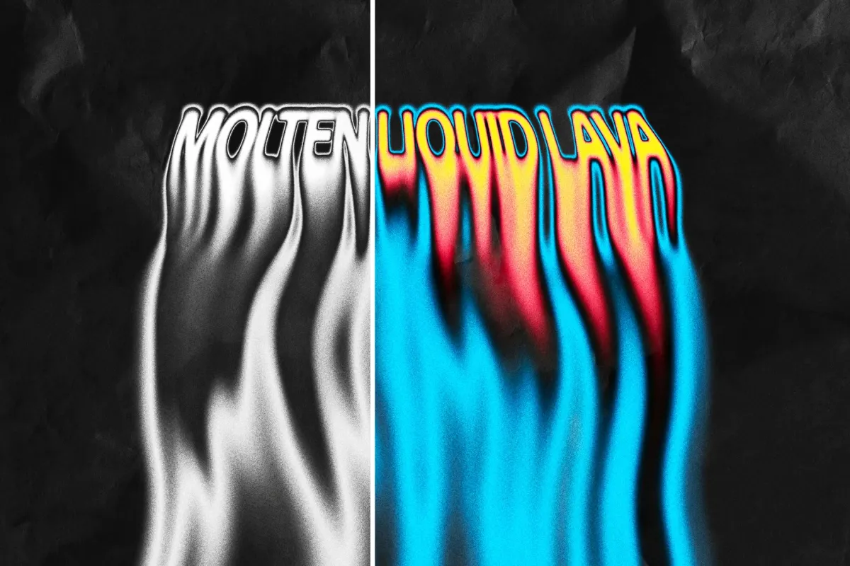 Molten Liquid Lava Effect